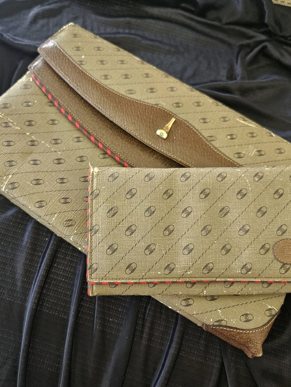 VINTAGE GUCCI PURSE,GUCCI WALLET, Read The History Of GUCCI, Collector Gucci, - Picture 4 of 16